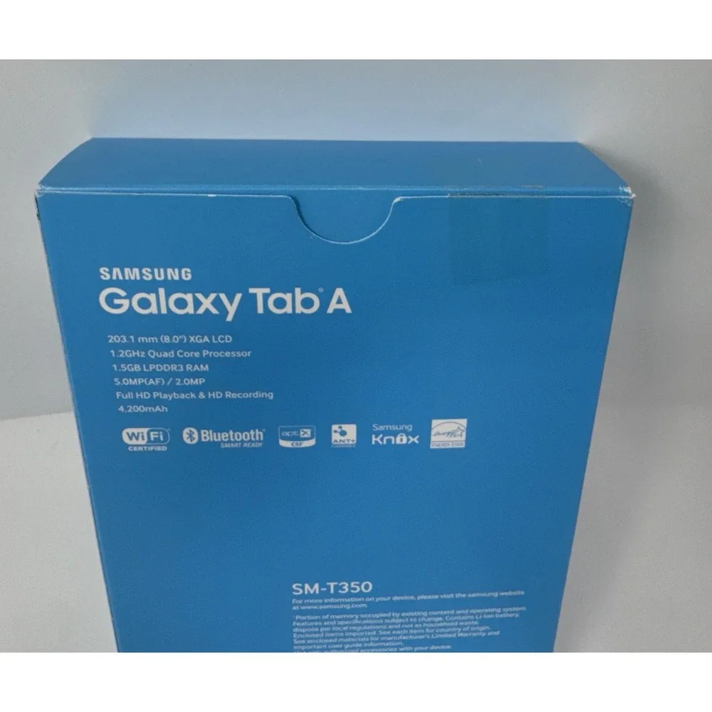 Samsung Galaxy Tab A SM-T350 16GB  Wi-Fi 8.0